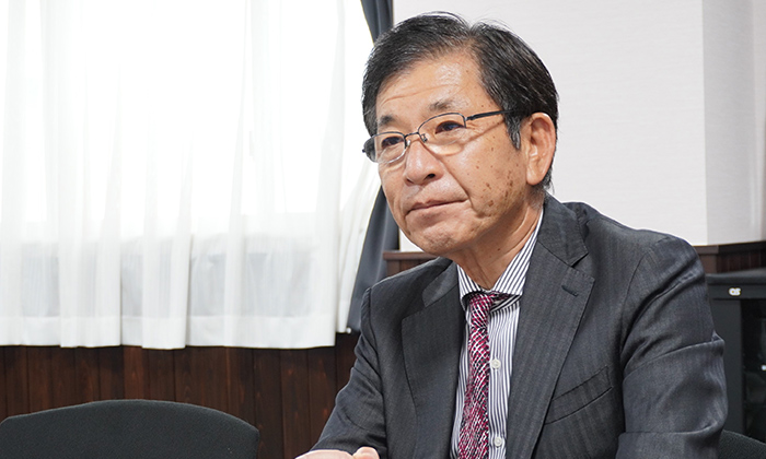 石切山俊博　代表取締役社長