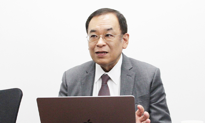 代表取締役 相磯貞和氏